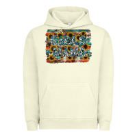 Pigment Pistachio girls mama Urban Hoodie - RacoonDesign