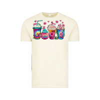 Vintage Arctic tie dye hippie coffee cups Vintage Tee - Jasminsmagicworld