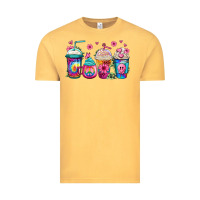 Vintage Mustard tie dye hippie coffee cups Vintage Tee - Jasminsmagicworld