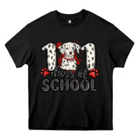 Black 101 days of school Heavy Core Tee - MaliasSmallBusiness