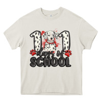 Cream 101 days of school Heavy Core Tee - MaliasSmallBusiness