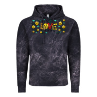 Cloud Black for the love of the game softball Vintage Hoodie - Jasminsmagicworld
