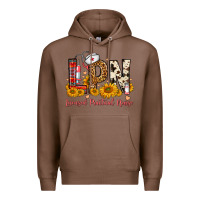 Chestnut Western Lpn Licensed Practical Nurse Premium Hoodie - FaDigitalArtStudio