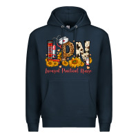 Navy Western Lpn Licensed Practical Nurse Premium Hoodie - FaDigitalArtStudio