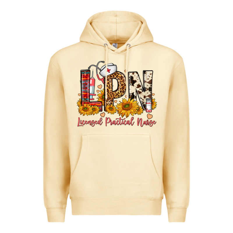Western Lpn Licensed Practical Nurse Premium Hoodie by FaDigitalArtStudio | Teevron