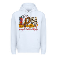 White Western Lpn Licensed Practical Nurse Premium Hoodie - FaDigitalArtStudio