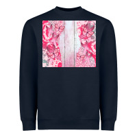 Navy custom name Heavyweight Sweatshirt - CowGirlArtShop