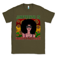 Army Green juneteenth is independence Classic Tee - SublimationCraftShop