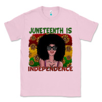 Bubblegum Pink juneteenth is independence Classic Tee - SublimationCraftShop