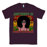 Plum juneteenth is independence Classic Tee - SublimationCraftShop