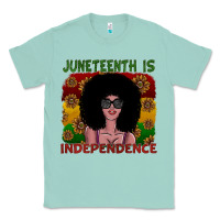 Seafoam juneteenth is independence Classic Tee - SublimationCraftShop