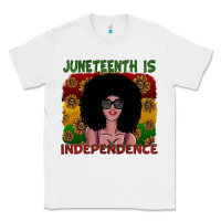 White juneteenth is independence Classic Tee - SublimationCraftShop
