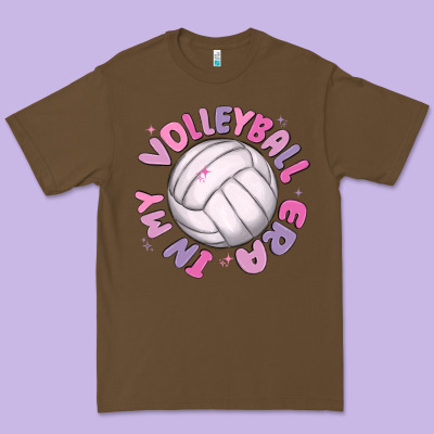 In My Volleyball Era Premium Tee Designed By Maliassmallbusiness