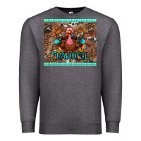 Charcoal Heather thankful tumbler Premium Sweatshirt - BundleAndBundleShop