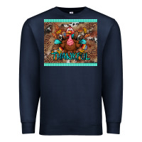 Navy thankful tumbler Premium Sweatshirt - BundleAndBundleShop