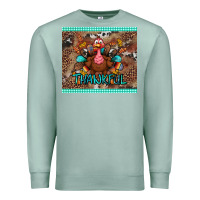 Seafoam thankful tumbler Premium Sweatshirt - BundleAndBundleShop