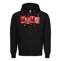 Black Pink leopard mama Zipper Hoodie - FaDigitalArtStudio