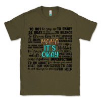 Army Green mama it s okay Classic Tee - Artiststas