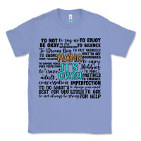 Colony Blue mama it s okay Classic Tee - Artiststas