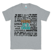 Heather Grey mama it s okay Classic Tee - Artiststas