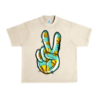 Sandshell softball peace sign Urban Heavy Tee - Jasminsmagicworld