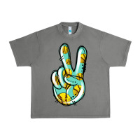 Tornado softball peace sign Urban Heavy Tee - Jasminsmagicworld