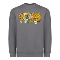 Storm 2024 skeleton middle finger new year Heavyweight Sweatshirt - CowGirlArtShop