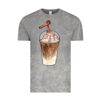 Cloud Rock iced coffee with cream Vintage Tee - BarkalooDesign