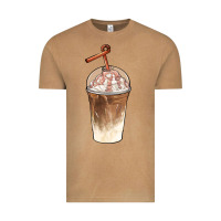 Vintage Camel iced coffee with cream Vintage Tee - BarkalooDesign