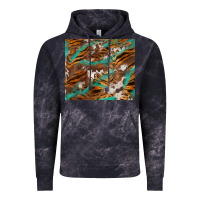 Cloud Black tiger cowhide tumbler Vintage Hoodie - BarkalooDesign