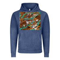 Tiger Cowhide Tumbler Vintage Hoodie | Teevron