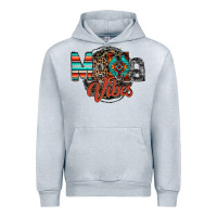 Heather Grey mama vibes Urban Hoodie - RacoonDesign