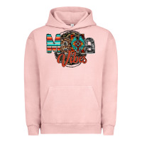 Pigment Salmon mama vibes Urban Hoodie - RacoonDesign