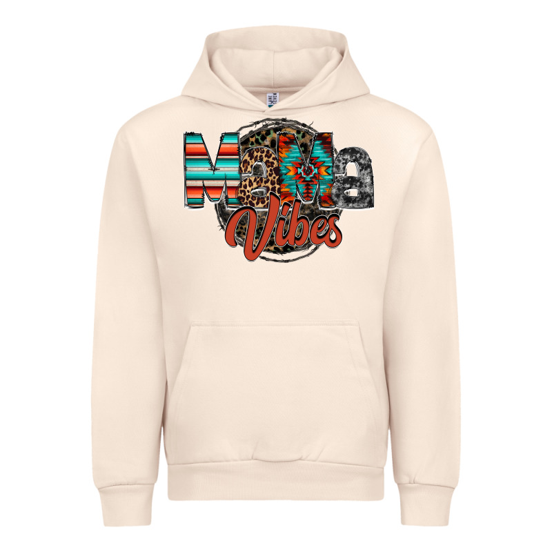 Mama Vibes Urban Hoodie by RacoonDesign | Teevron