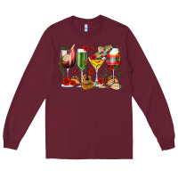 Mexico Wine Glasses Long Sleeve Tee | Teevron