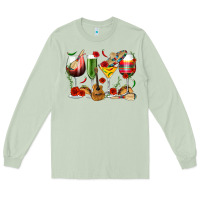 Matcha Mexico Wine Glasses Long Sleeve Tee - texasbilliewilder