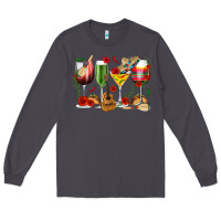 Smoke Mexico Wine Glasses Long Sleeve Tee - texasbilliewilder