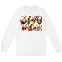 White Mexico Wine Glasses Long Sleeve Tee - texasbilliewilder