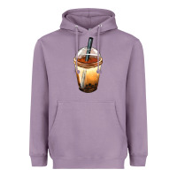 Lavender Bobba cup Heavyweight Hoodie - FaDigitalArtStudio