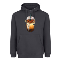 Smoke Bobba cup Heavyweight Hoodie - FaDigitalArtStudio