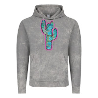 Cloud Rock Western Turquoise Cactus Vintage Hoodie - RanaPortraitStore