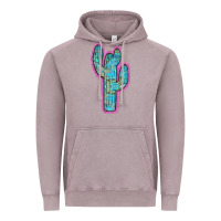 Vintage Zinc Western Turquoise Cactus Vintage Hoodie - RanaPortraitStore