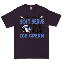 Plum if you want a soft serve get some ice cream Premium Tee - MaliasSmallBusiness
