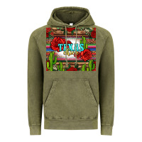 Vintage Olive texas chica with roses Vintage Hoodie - Jasminsmagicworld