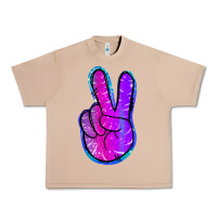 Burro Mermaid Peace Sign Urban Heavy Tee - Jasminsmagicworld