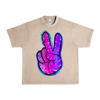 French Oak Mermaid Peace Sign Urban Heavy Tee - Jasminsmagicworld