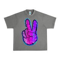 Tornado Mermaid Peace Sign Urban Heavy Tee - Jasminsmagicworld