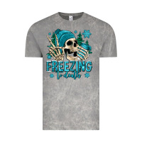 Cloud Rock freezing to death winter skull Vintage Tee - Jasminsmagicworld