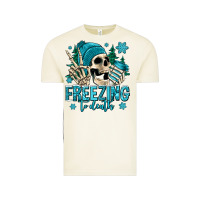 Vintage Arctic freezing to death winter skull Vintage Tee - Jasminsmagicworld