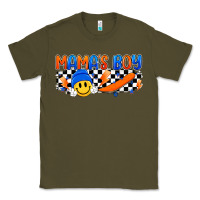 Army Green mama s boy Classic Tee - Artiststas